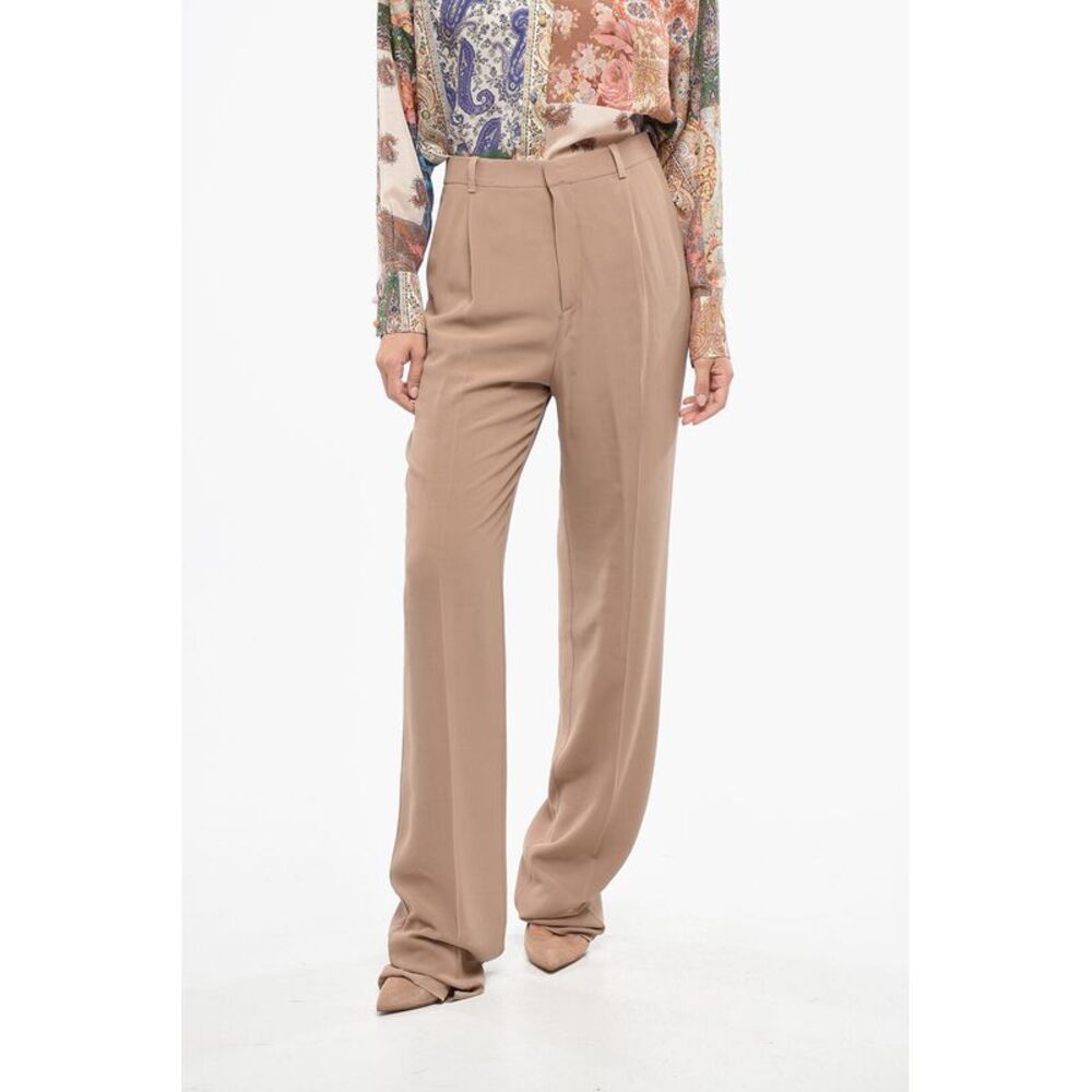 Solid Silk Pants - Picture 2 of 5